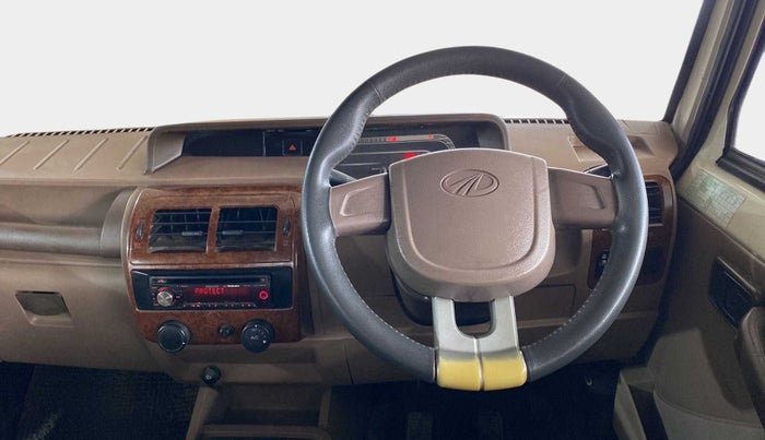 2012 Mahindra Bolero SLX BS IV, Diesel, Manual, 69,648 km, Steering Wheel Close Up