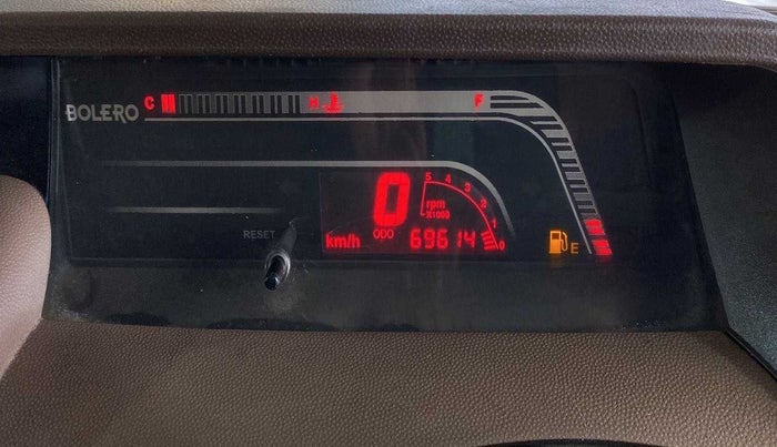 2012 Mahindra Bolero SLX BS IV, Diesel, Manual, 69,648 km, Odometer Image