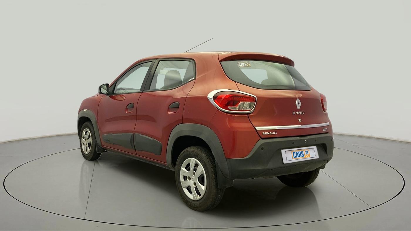 2017 Renault Kwid RXT 1.0 AMT (O), Petrol, Automatic, 54,145 km, Left Back Diagonal