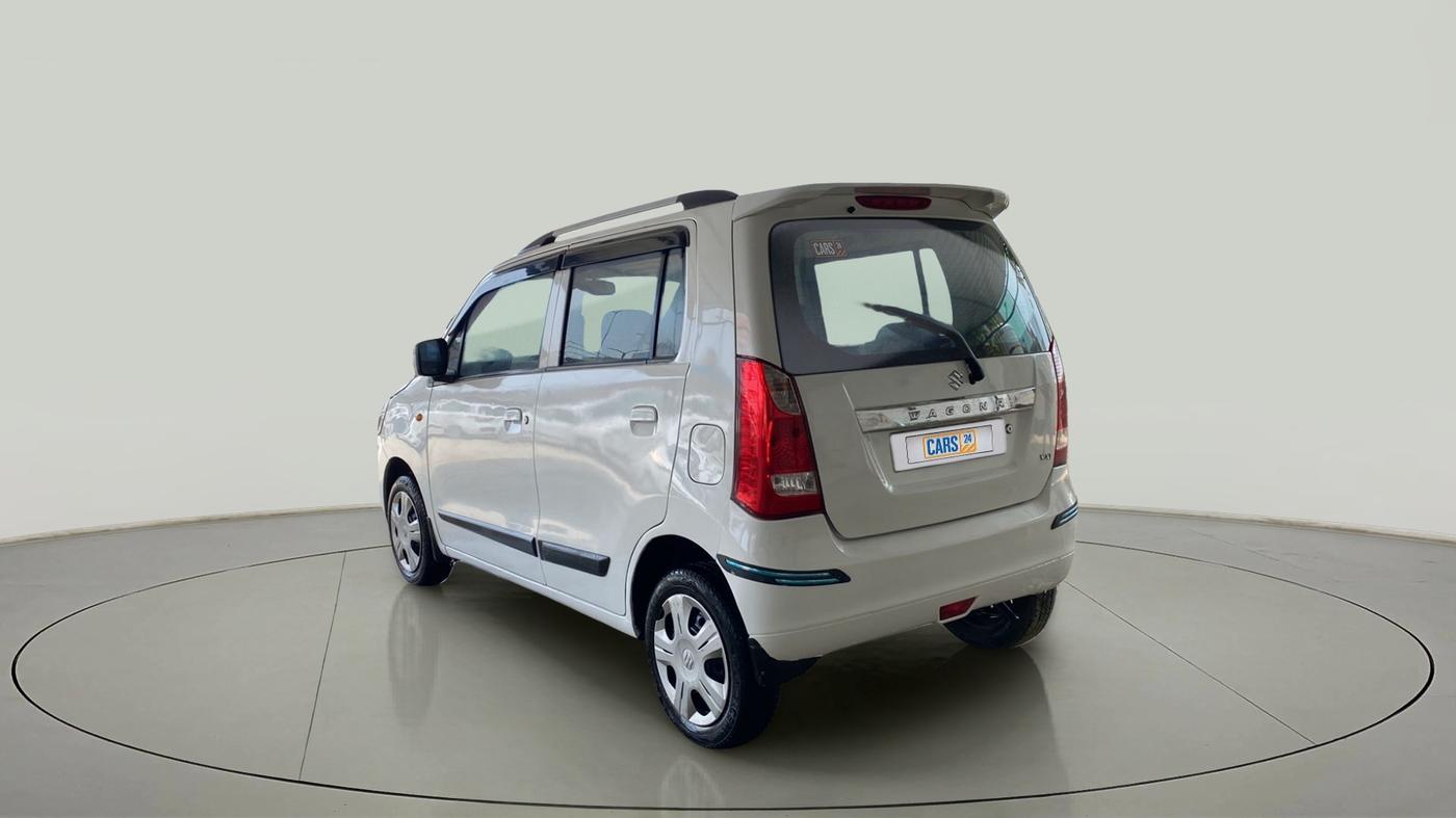 2015 Maruti Wagon R 1.0 VXI, Petrol, Manual, 97,510 km, Left Back Diagonal