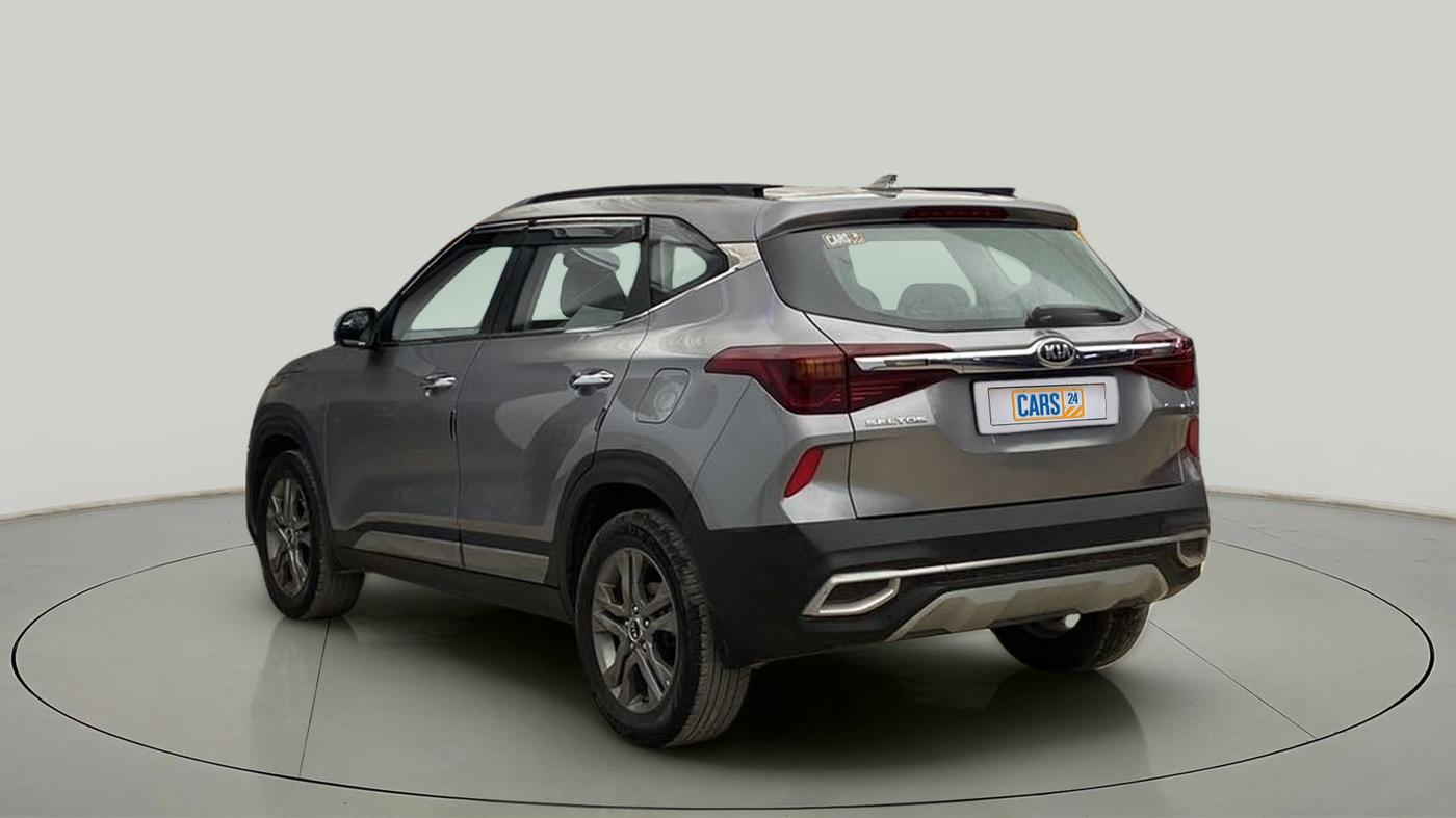 2021 KIA SELTOS HTX 1.5 PETROL, Petrol, Manual, 32,579 km, Left Back Diagonal