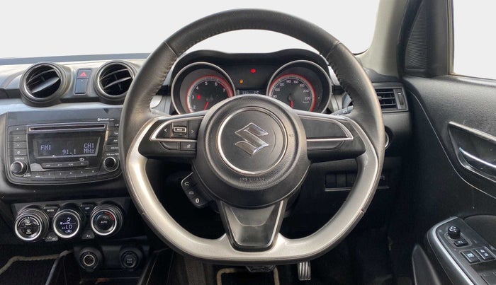 2018 Maruti Swift ZXI AMT, Petrol, Automatic, 62,437 km, Steering Wheel Close Up