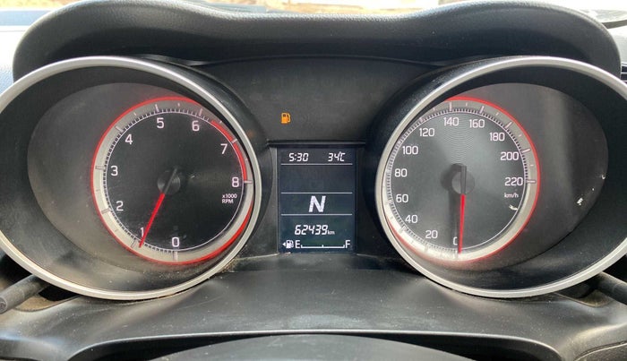 2018 Maruti Swift ZXI AMT, Petrol, Automatic, 62,437 km, Odometer Image