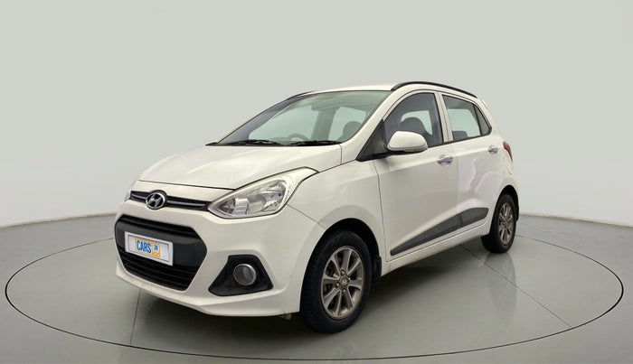 2014 Hyundai Grand i10 ASTA (O) 1.2 KAPPA VTVT, Petrol, Manual, 78,689 km, Left Front Diagonal
