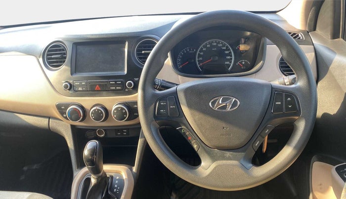 2019 Hyundai Grand i10 SPORTZ AT 1.2 KAPPA VTVT, Petrol, Automatic, 38,782 km, Steering Wheel Close Up
