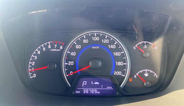 2019 Hyundai Grand i10 SPORTZ AT 1.2 KAPPA VTVT, Petrol, Automatic, 38,782 km, Odometer Image