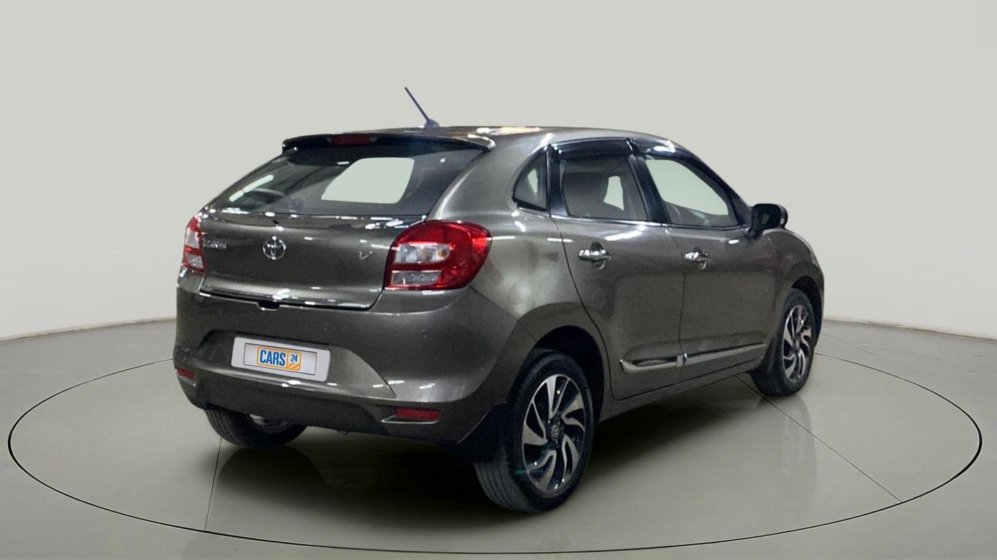2020 Toyota Glanza V, Petrol, Manual, 22,035 km, Right Back Diagonal