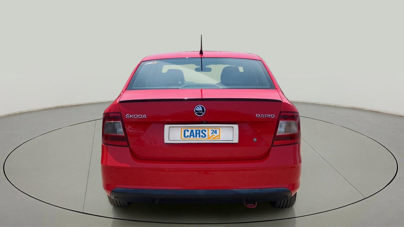 2018 Skoda Rapid STYLE 1.6 MPI AT, Petrol, Automatic, 41,956 km, Back/Rear