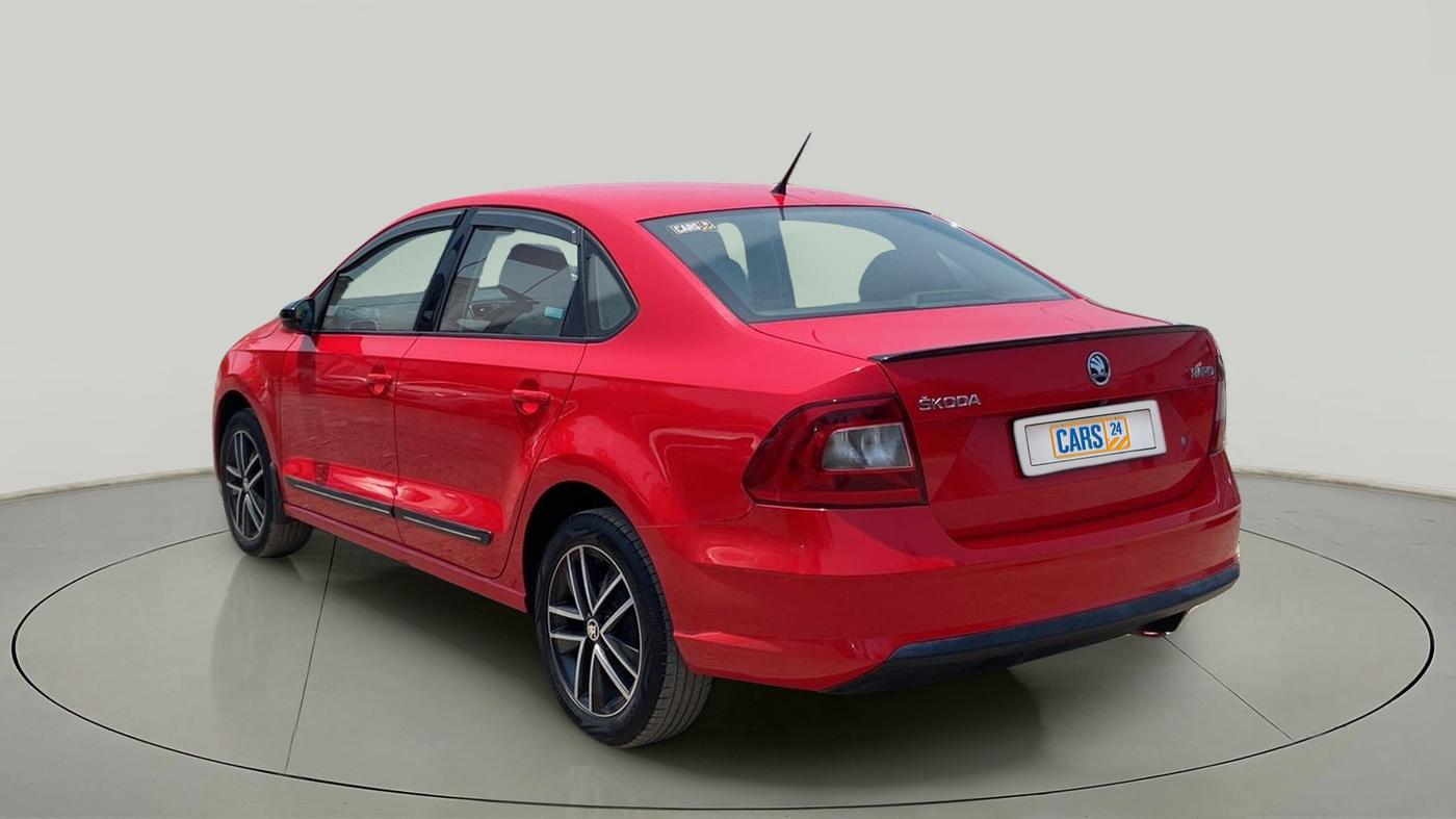 2018 Skoda Rapid STYLE 1.6 MPI AT, Petrol, Automatic, 41,956 km, Left Back Diagonal