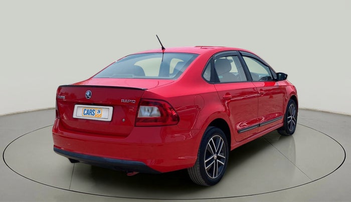 2018 Skoda Rapid STYLE 1.6 MPI AT, Petrol, Automatic, 41,956 km, Right Back Diagonal
