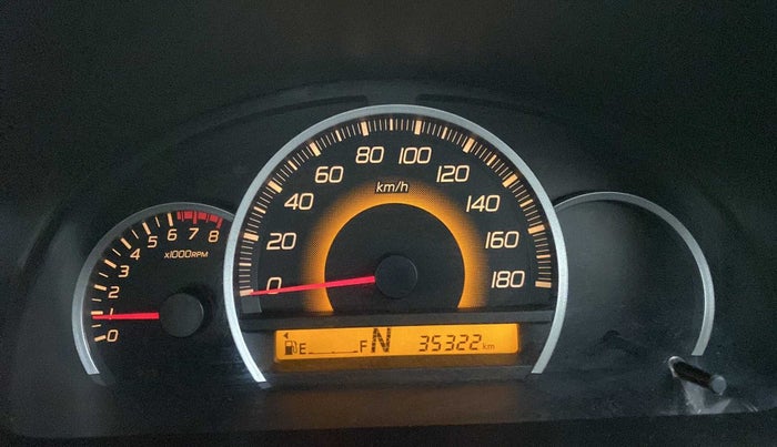 2016 Maruti Wagon R 1.0 VXI AMT, Petrol, Automatic, 35,322 km, Odometer Image
