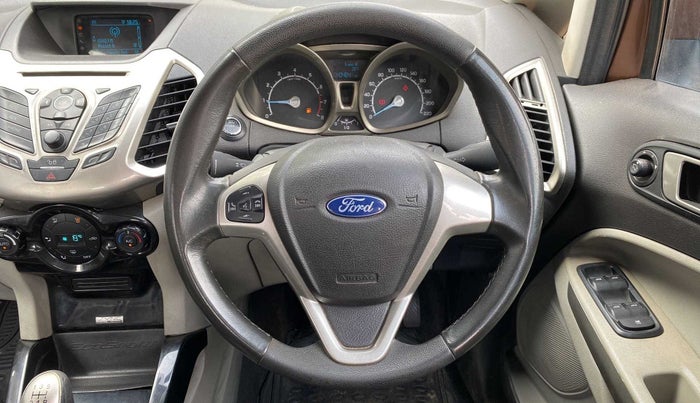2016 Ford Ecosport TITANIUM 1.5L PETROL, Petrol, Manual, 40,447 km, Steering Wheel Close Up