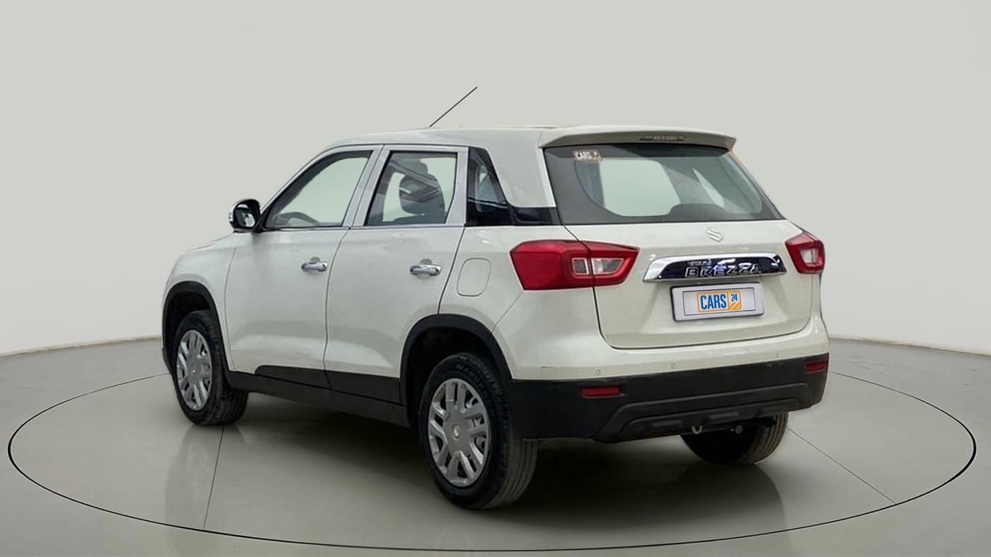 2021 Maruti Vitara Brezza LXI, Petrol, Manual, 24,672 km, Left Back Diagonal