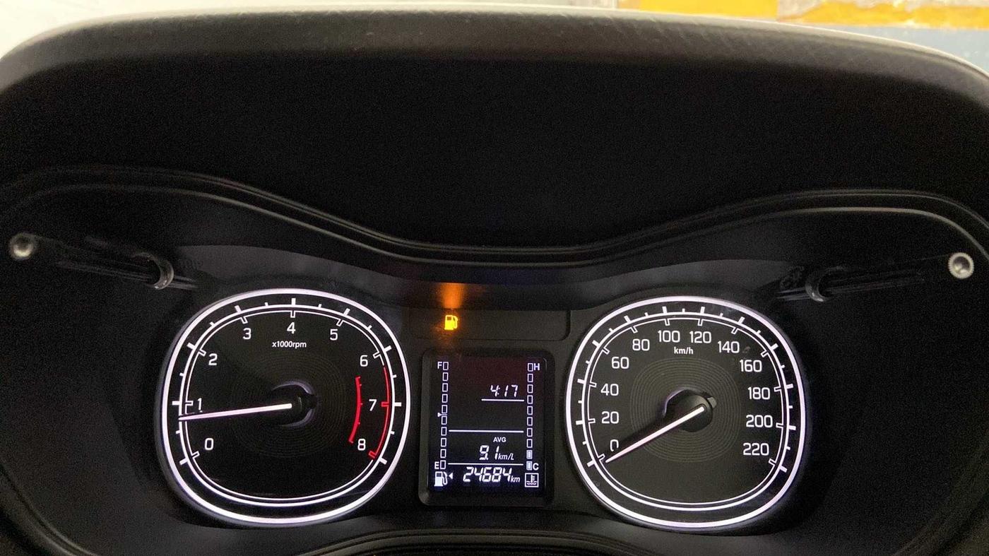 2021 Maruti Vitara Brezza LXI, Petrol, Manual, 24,672 km, Odometer Image