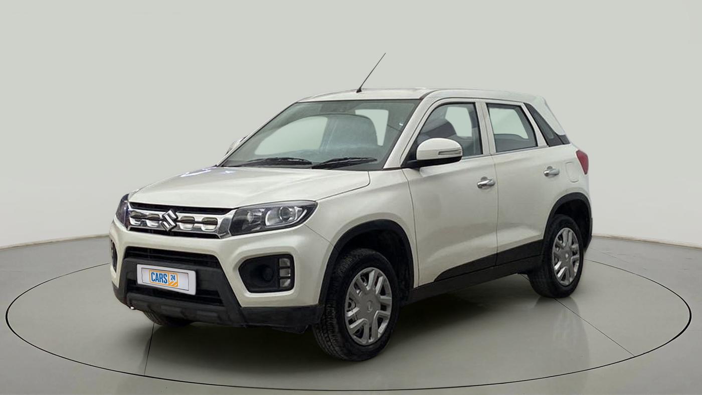 2021 Maruti Vitara Brezza LXI, Petrol, Manual, 24,672 km, Left Front Diagonal