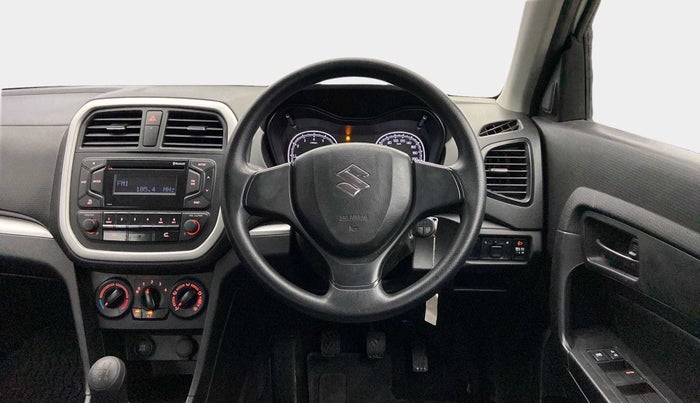 2021 Maruti Vitara Brezza LXI, Petrol, Manual, 24,672 km, Steering Wheel Close Up