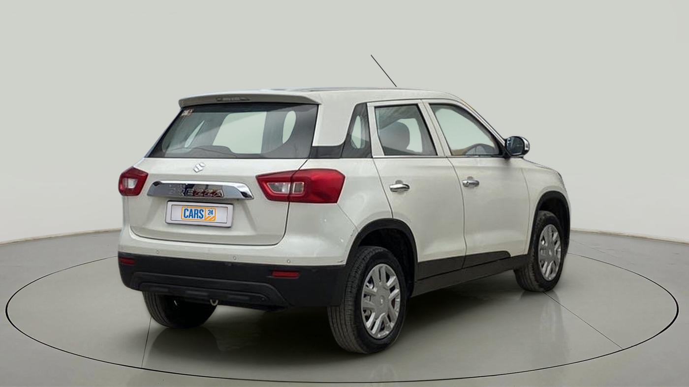 2021 Maruti Vitara Brezza LXI, Petrol, Manual, 24,672 km, Right Back Diagonal