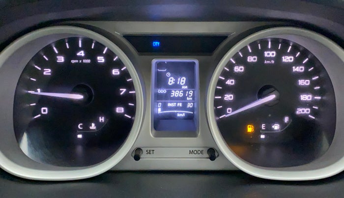 2017 Tata Tiago XZ PETROL, Petrol, Manual, 38,722 km, Odometer Image