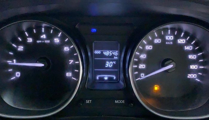 2019 Tata TIGOR XZ PLUS PETROL, Petrol, Manual, 48,922 km, Odometer Image