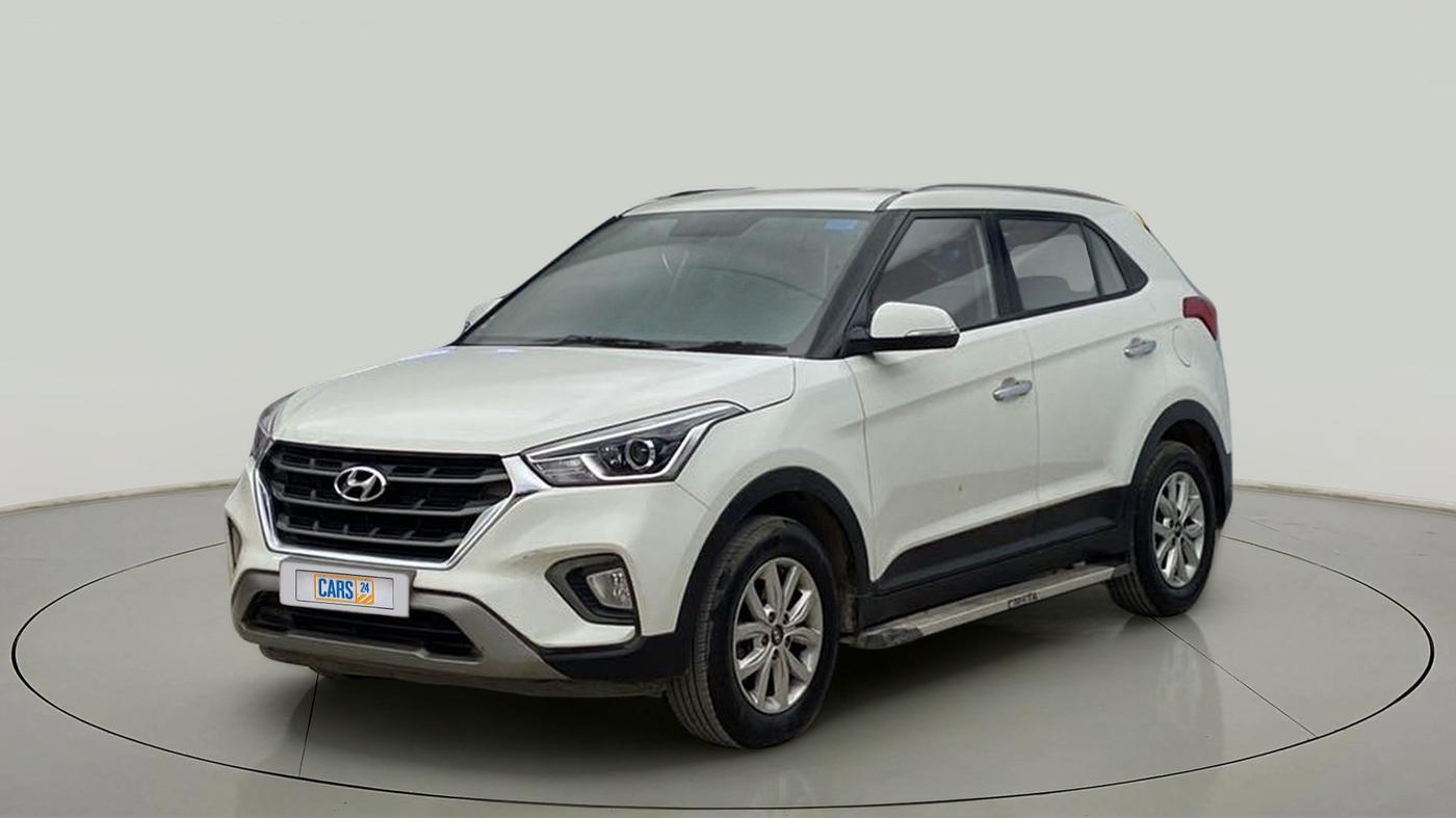 2018 Hyundai Creta SX 1.6 PETROL, Petrol, Manual, 30,720 km, Left Front Diagonal