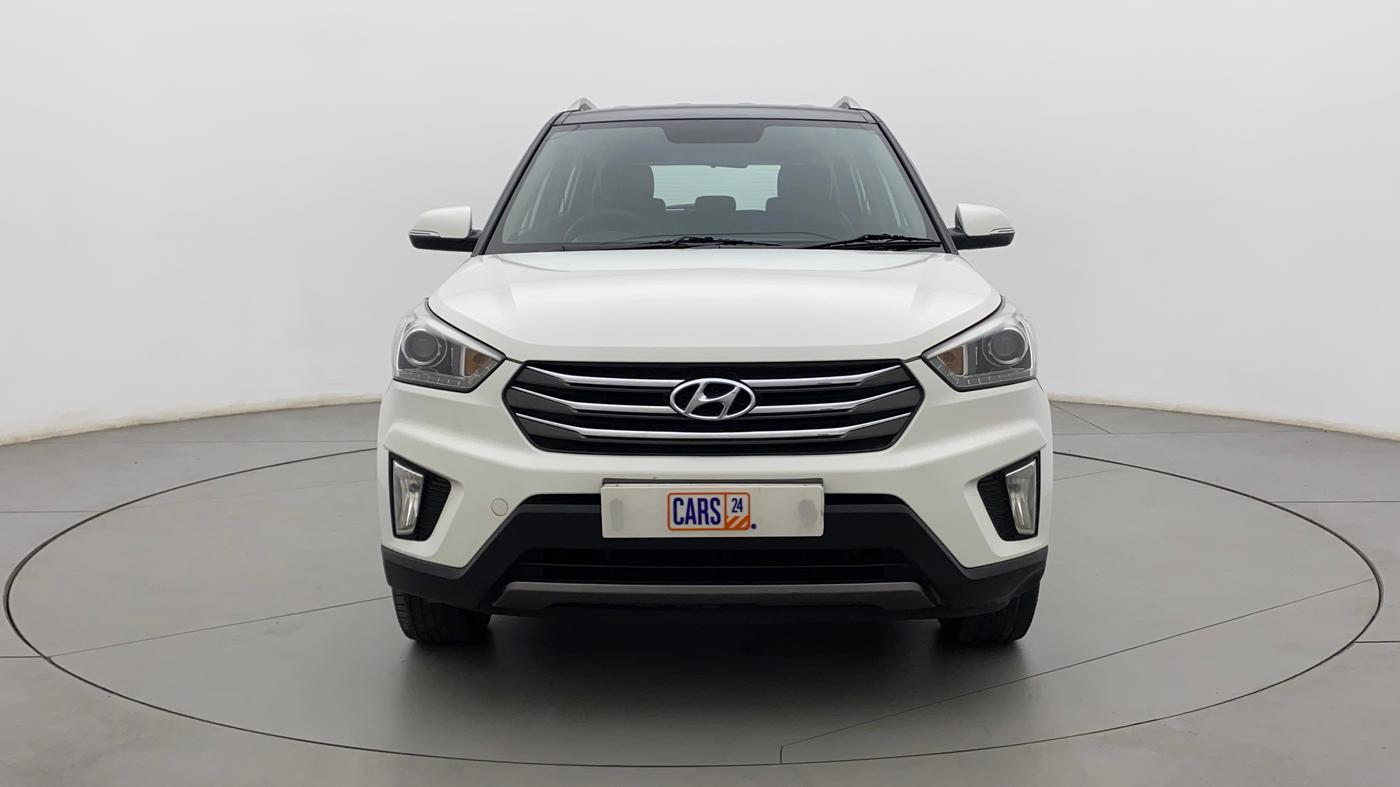 2017 Hyundai Creta SX PLUS AT 1.6 PETROL, Petrol, Automatic, 88,717 km, Front