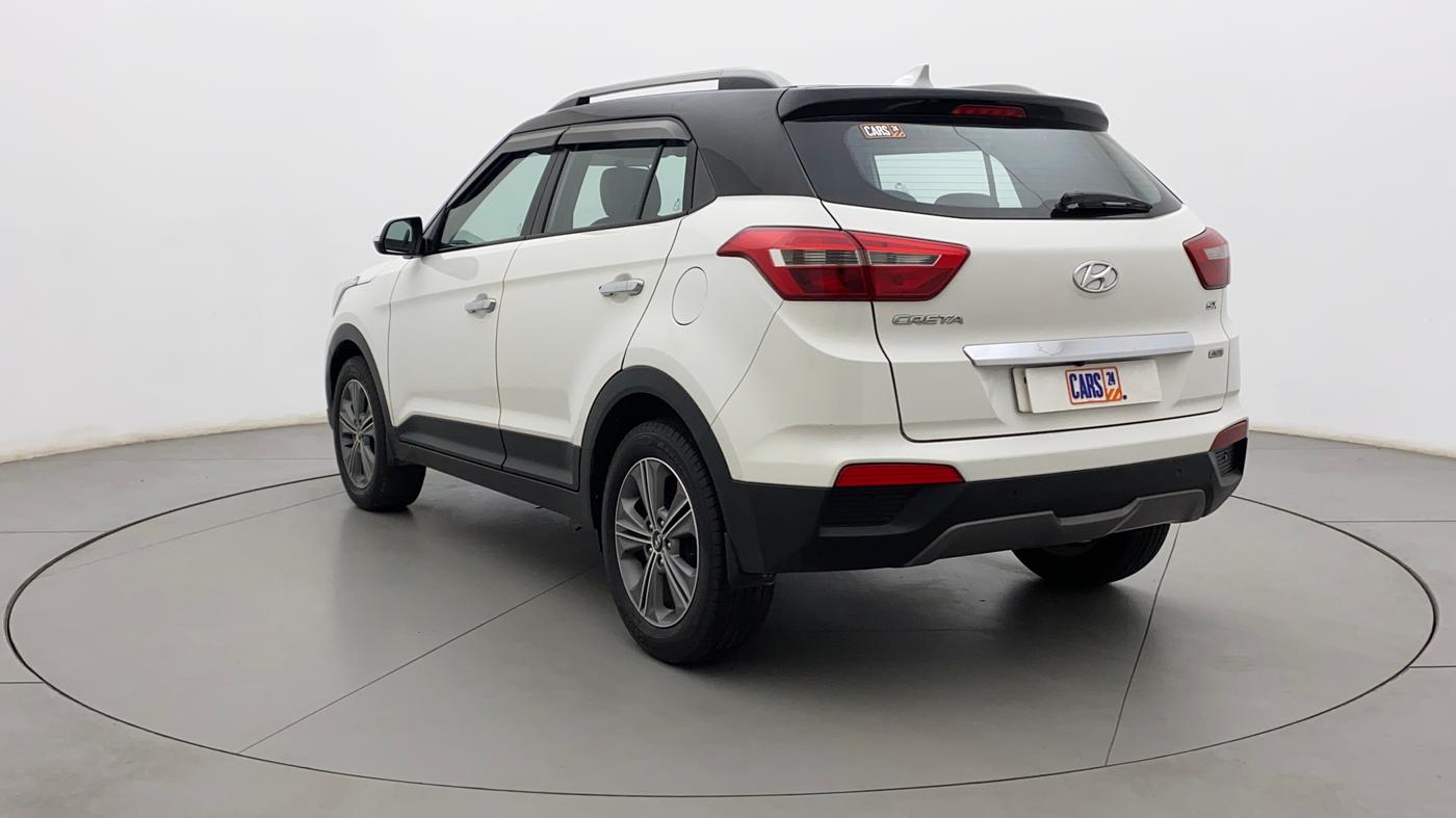 2017 Hyundai Creta SX PLUS AT 1.6 PETROL, Petrol, Automatic, 88,717 km, Left Back Diagonal