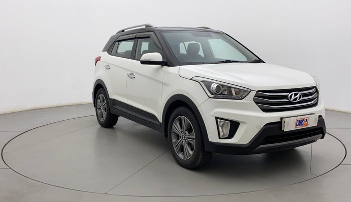 2017 Hyundai Creta SX PLUS AT 1.6 PETROL, Petrol, Automatic, 88,717 km, Right Front Diagonal
