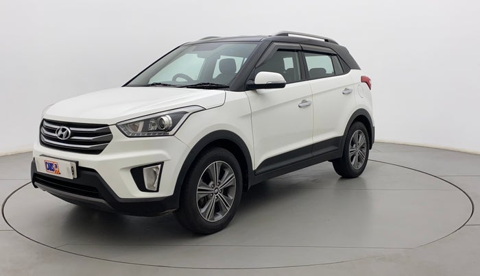 2017 Hyundai Creta SX PLUS AT 1.6 PETROL, Petrol, Automatic, 88,717 km, Left Front Diagonal
