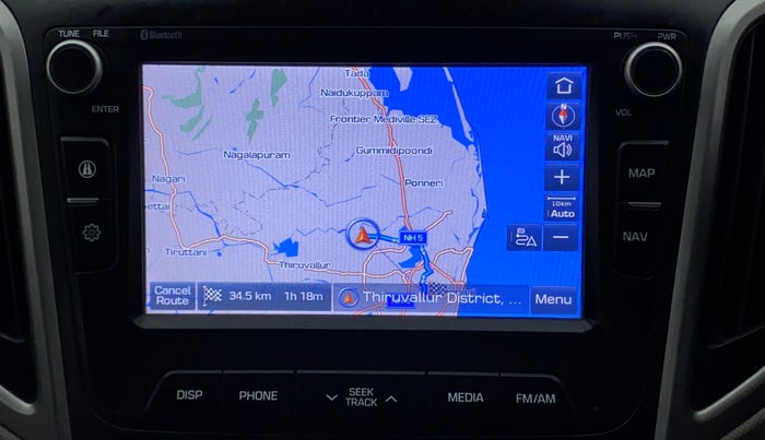 2017 Hyundai Creta SX PLUS AT 1.6 PETROL, Petrol, Automatic, 88,717 km, Navigation System