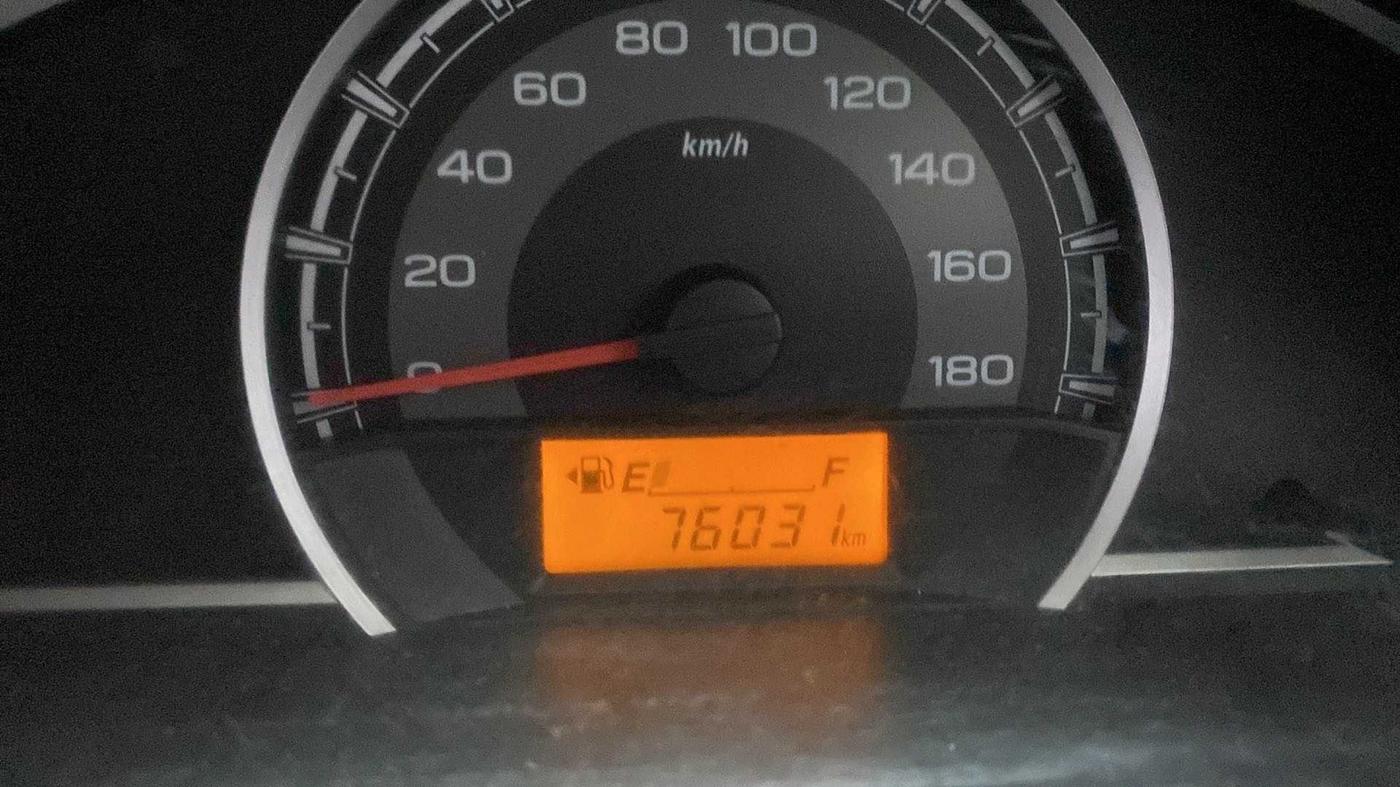 2018 Maruti Alto 800 LXI, Petrol, Manual, 76,182 km, Odometer Image