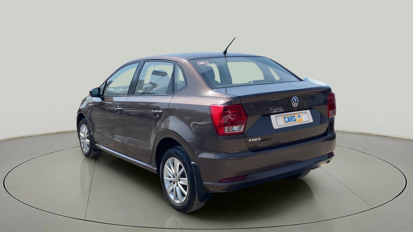 2016 Volkswagen Ameo HIGHLINE1.2L, Petrol, Manual, 72,396 km, Left Back Diagonal