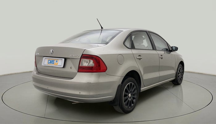 2016 Skoda Rapid 1.5 TDI CR STYLE PLUS AT, Diesel, Automatic, 92,223 km, Right Back Diagonal