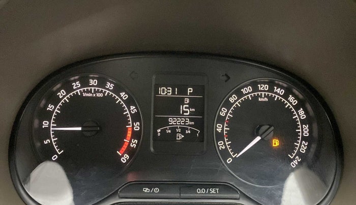 2016 Skoda Rapid 1.5 TDI CR STYLE PLUS AT, Diesel, Automatic, 92,223 km, Odometer Image