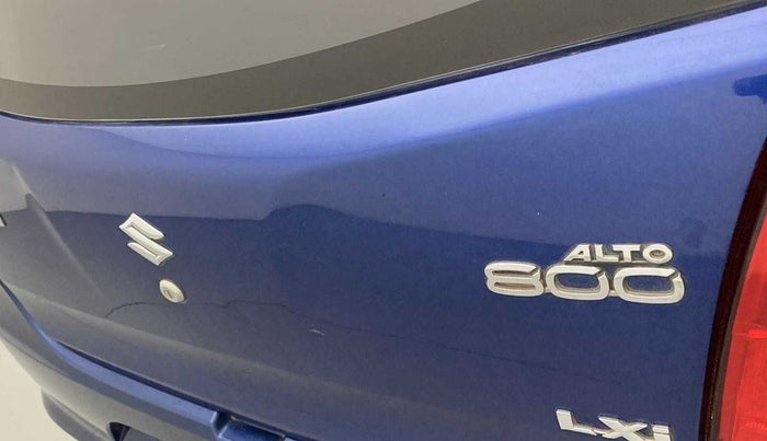 2014 Maruti Alto 800 LXI, Petrol, Manual, 95,625 km, Dicky (Boot door) - Minor scratches