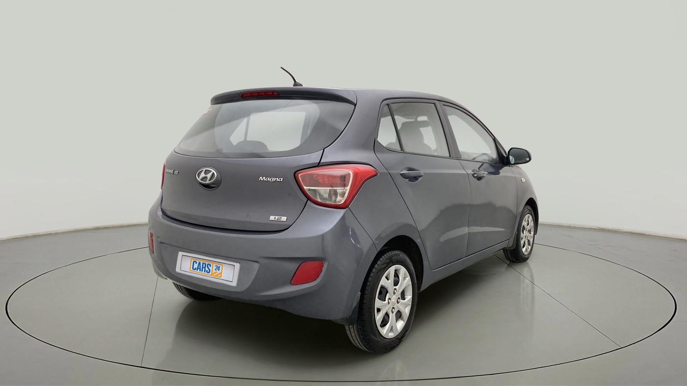 2014 Hyundai Grand i10 MAGNA 1.2 KAPPA VTVT, Petrol, Manual, 37,880 km, Right Back Diagonal