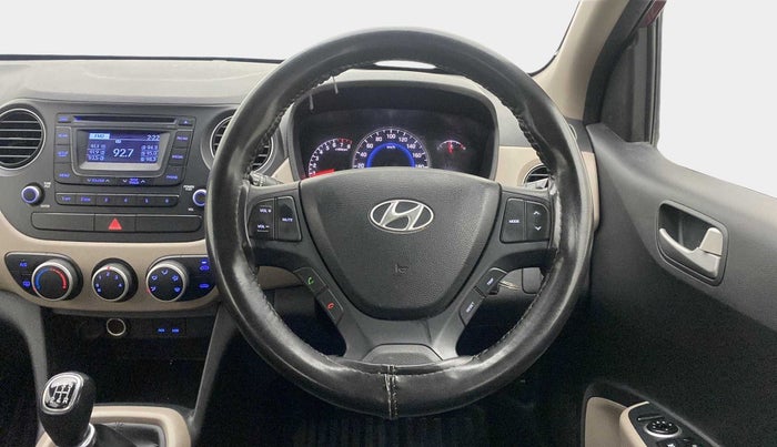 2015 Hyundai Grand i10 SPORTZ 1.2 KAPPA VTVT, Petrol, Manual, 41,548 km, Steering Wheel Close Up