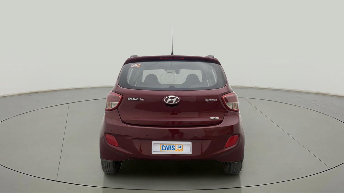2015 Hyundai Grand i10 SPORTZ 1.2 KAPPA VTVT, Petrol, Manual, 41,548 km, Back/Rear