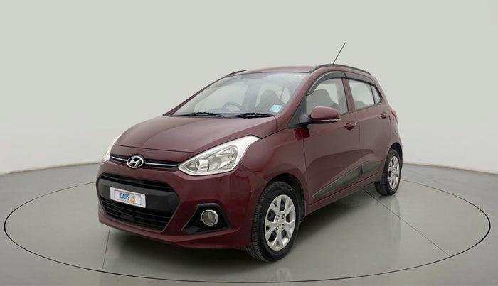 2015 Hyundai Grand i10 SPORTZ 1.2 KAPPA VTVT, Petrol, Manual, 41,548 km, Left Front Diagonal