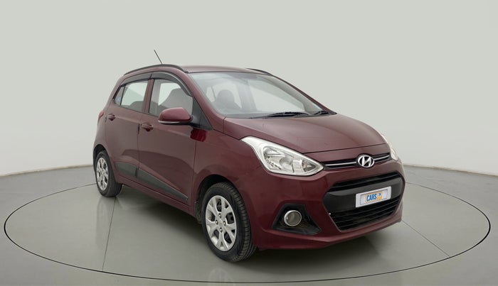 2015 Hyundai Grand i10 SPORTZ 1.2 KAPPA VTVT, Petrol, Manual, 41,548 km, Right Front Diagonal