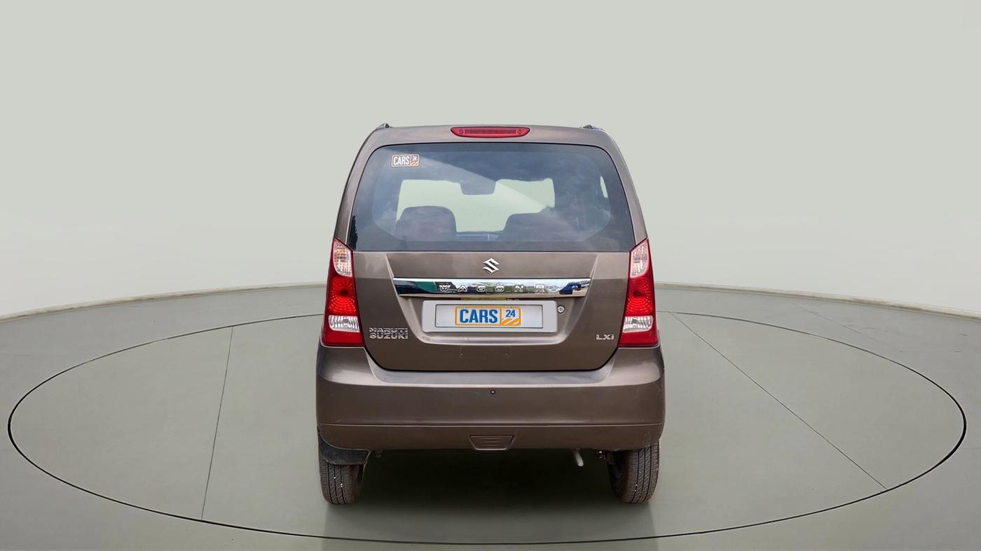 2012 Maruti Wagon R 1.0 LXI, CNG, Manual, 61,467 km, Back/Rear