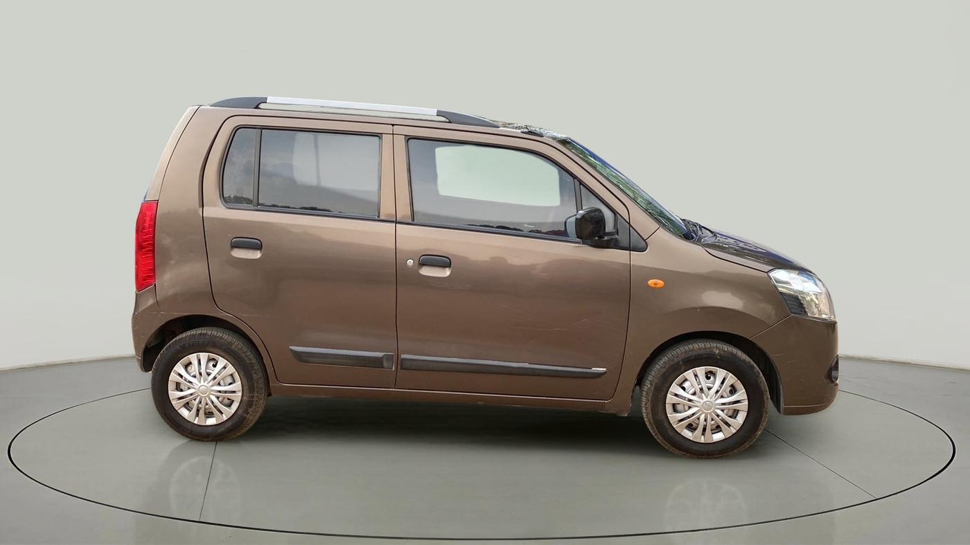 2012 Maruti Wagon R 1.0 LXI, CNG, Manual, 61,467 km, Right Side View