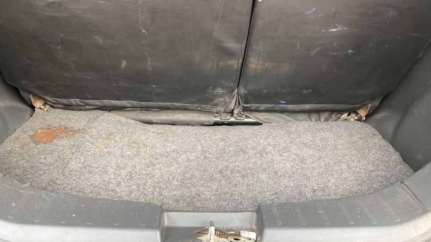 2012 Maruti Wagon R 1.0 LXI, CNG, Manual, 61,467 km, Boot Inside