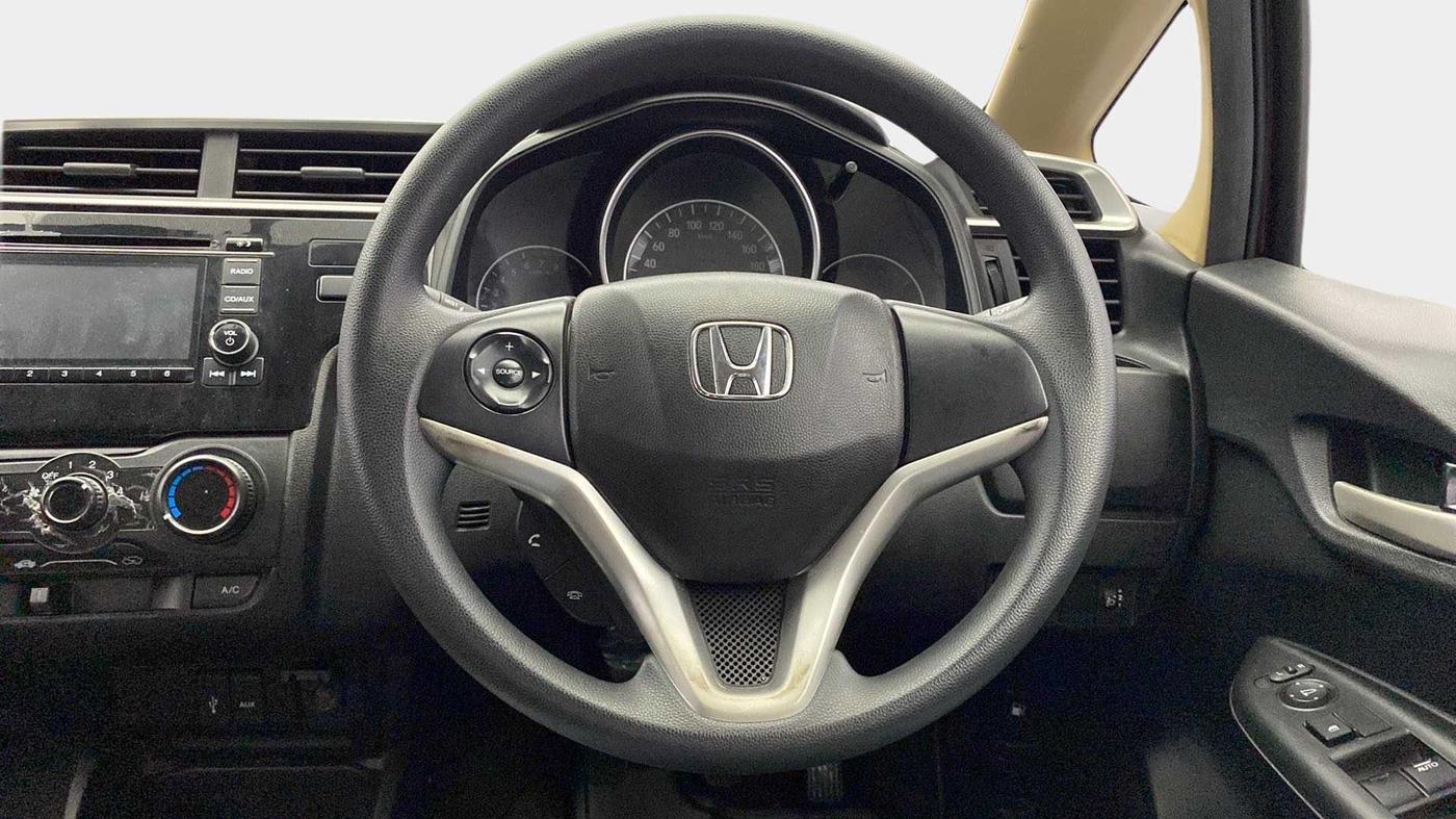 2017 Honda Jazz 1.2L I-VTEC SV, Petrol, Manual, 28,333 km, Steering Wheel Close Up