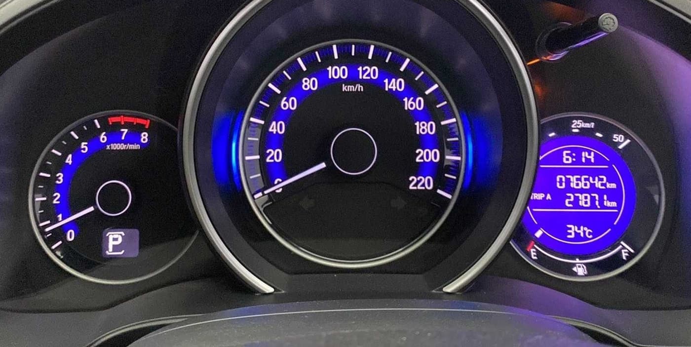 2017 Honda Jazz 1.2L I-VTEC V AT, Petrol, Automatic, 76,618 km, Odometer Image