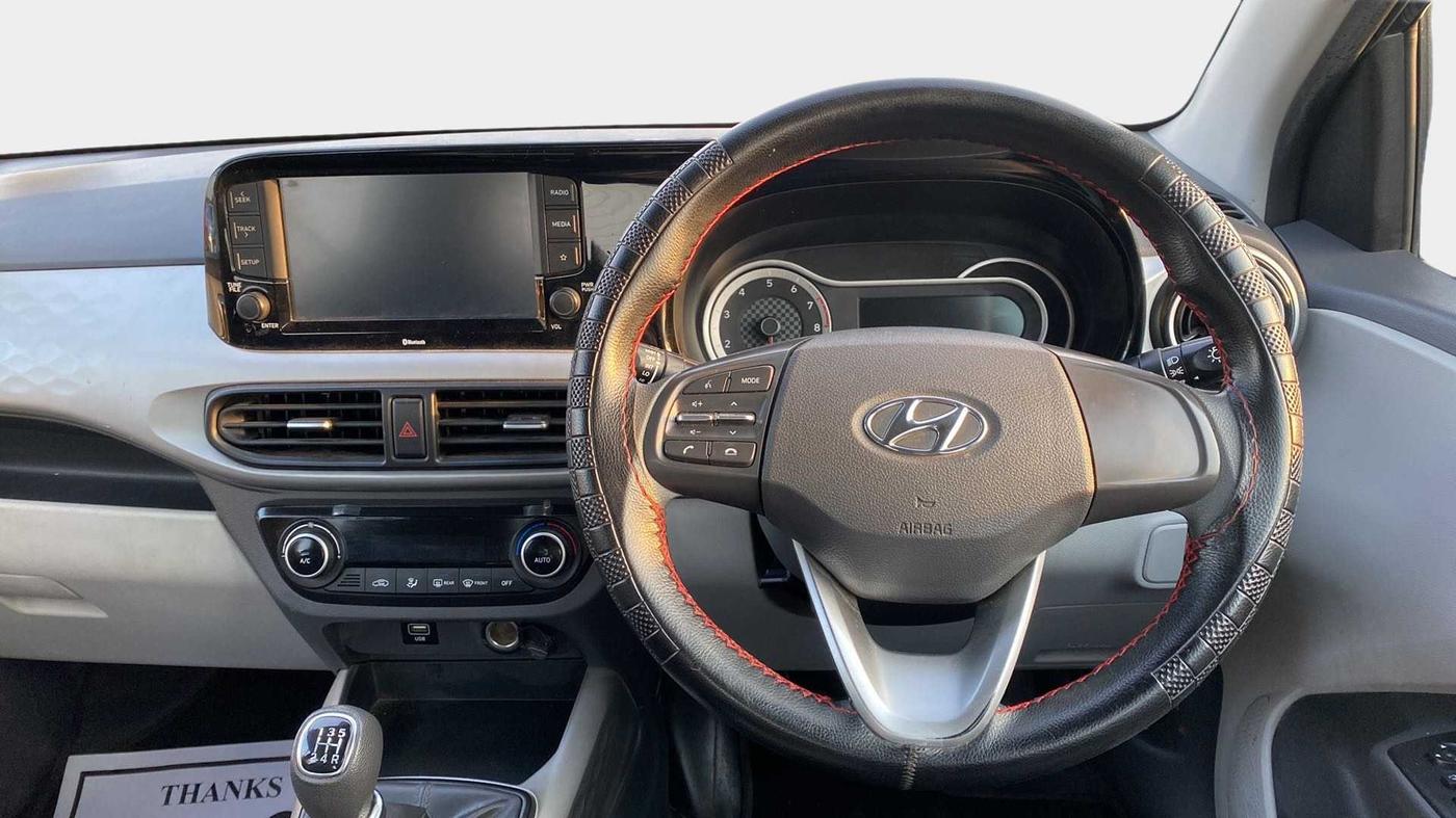 2022 Hyundai GRAND I10 NIOS SPORTZ 1.2 KAPPA VTVT, Petrol, Manual, 20,959 km, Steering Wheel Close Up
