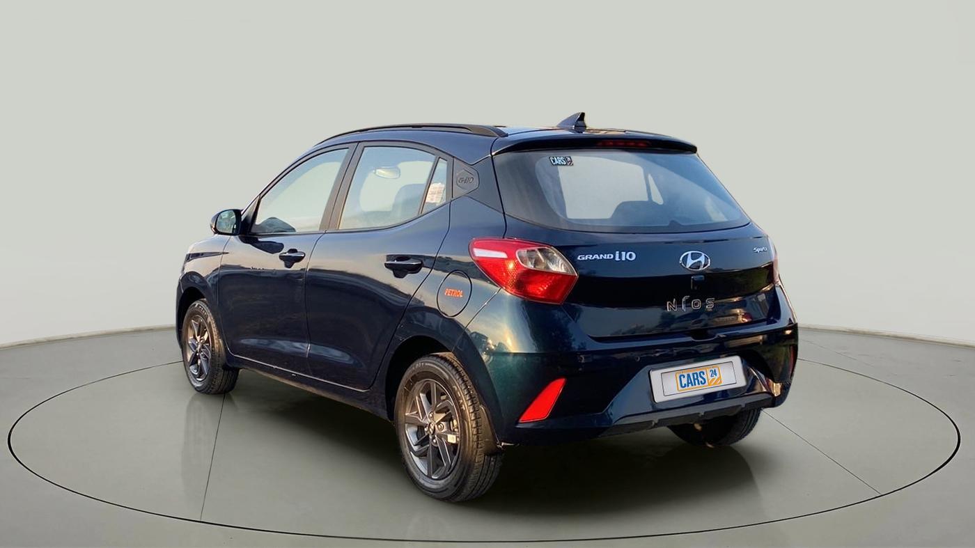 2022 Hyundai GRAND I10 NIOS SPORTZ 1.2 KAPPA VTVT, Petrol, Manual, 20,959 km, Left Back Diagonal