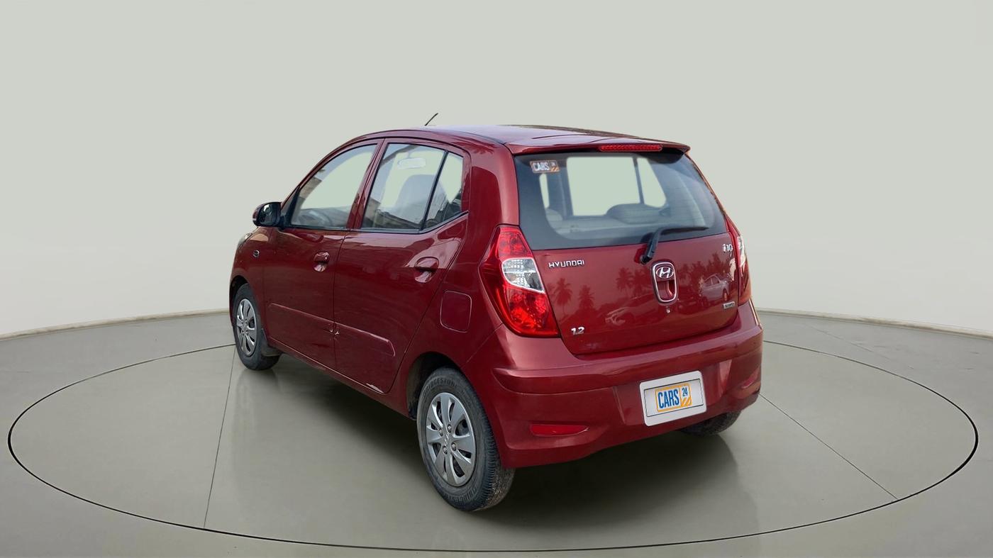 2012 Hyundai i10 SPORTZ 1.2, Petrol, Manual, 36,577 km, Left Back Diagonal