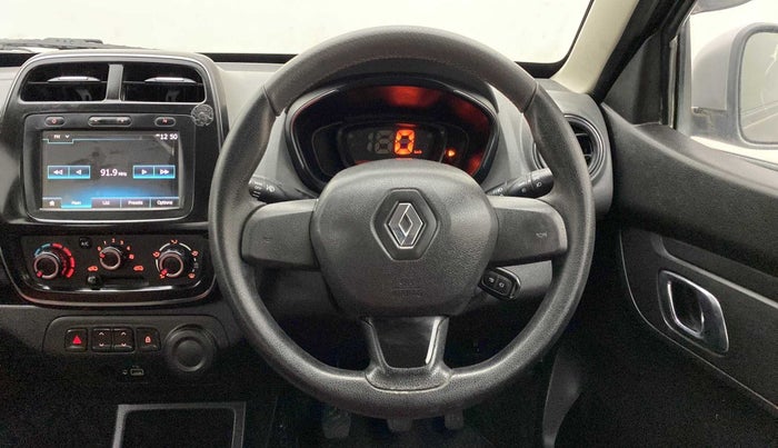 2018 Renault Kwid RXT 0.8 (O), Petrol, Manual, 56,973 km, Steering Wheel Close Up