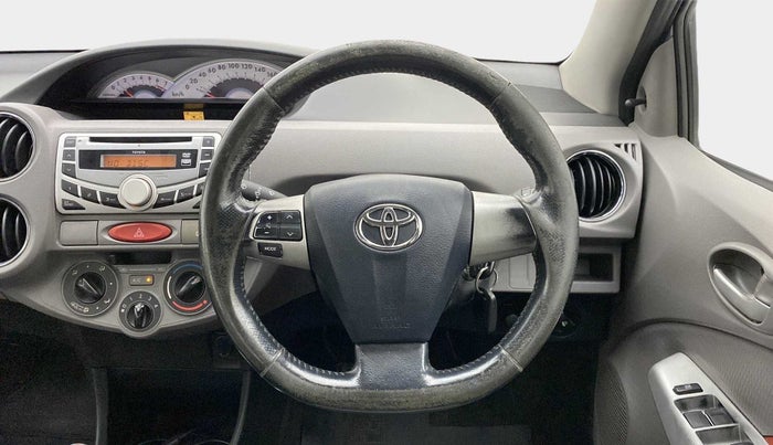 2011 Toyota Etios VX, Petrol, Manual, 92,271 km, Steering Wheel Close Up