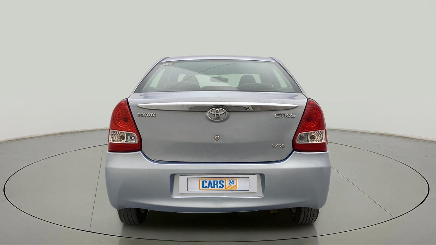 2011 Toyota Etios VX, Petrol, Manual, 92,271 km, Back/Rear